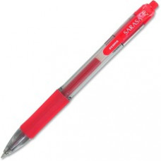 Zebra Pen Sarasa Gel Retractable Pens - Medium Pen Point - 0.7 mm Pen Point Size - Refillable - Red Pigment-based Ink - Translucent Barrel