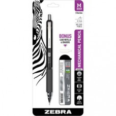 Zebra Pen M-350 Mechanical Pencil - HB, #2 Lead - 0.7 mm Lead Diameter - Refillable - Black Lead - Metal Barrel - 1 / Pack