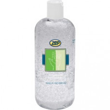 Zep Hand Sanitizer Gel - 16.9 fl oz (500 mL) - Bottle Dispenser - Hand - Clear - Anti-irritant - 1 Each