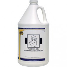 Zep Hand Sanitizer Gel - 1 gal (3.8 L) - Bottle Dispenser - Hand - Clear - Anti-irritant - 1 Each