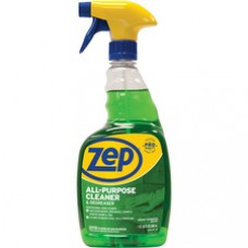 Zep Commercial All-purpose Cleaner/Degreaser - Ready-To-Use Spray - 0.25 gal (32 fl oz) - Bottle - 1 Each - Green