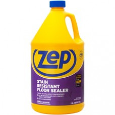 Zep Commercial Stain Resistant Floor Sealer - 1 gal (128 fl oz) - 4 / Carton - Blue