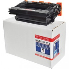 microMICR MICR Standard Yield Laser Toner Cartridge - Alternative for HP CF237A - Black - 1 Each - 11000 Pages