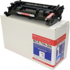 microMICR MICR Laser Toner Cartridge - Alternative for HP 58A (CF258A) - Black - 1 Each - 3000 Pages