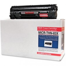 microMICR MICR Toner Cartridge - Alternative for HP (83X) - Laser - 2200 Pages - Black - 1 Each