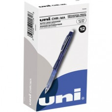 uni® CHROMA Mechanical Pencils - HB, #2 Lead - 0.7 mm Lead Diameter - Black Lead - Cobalt Blue Barrel - 1 Dozen
