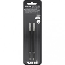 uniball™ 207 PLUS+ Gel Pen - 0.70 mm, Medium Point - Black Ink - Super Ink, Water Resistant, Fade Resistant, Fraud Resistant - 2 / Pack