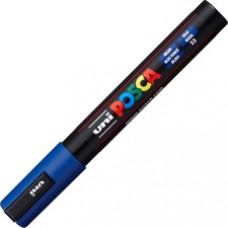 uni® Posca PC-5M Paint Markers - Medium Marker Point - Blue Water Based, Pigment-based Ink - 6 / Pack